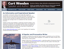 Tablet Screenshot of curtweeden.com